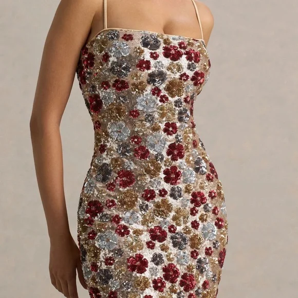 Floral Elegance Maxi Dress - Picture 3 of 4